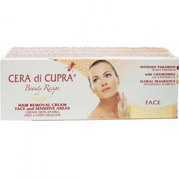 Cera di Cupra Κρέμα Αποτρίχωσης Για το Πρόσωπο & Τις Ευαίσθητες Περιοχές 50ml CERA DI CUPRA Αποτριχωτικά