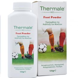 Thermale Med Foot Powder 125gr THERMALE Κρέμες Ποδιών