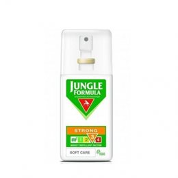 Omega Pharma Jungle Formula Strong Soft Care με IRF 3 Spray 75ml (χωρίς άρωμα) JUNGLE FORMULA Aντικουνουπικά / Εντομοαπωθητικά