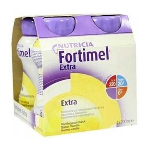 NUTRICIA FORTIMEL EXTRA ΒΑΝΙΛΙΑ 4 x 200ML