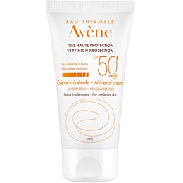 Avene Creme Minerale SPF50+ 50ml AVENE Αντηλιακά Προσώπου