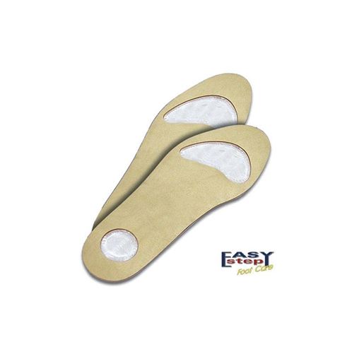 Easy Step Foot Care Πάτοι Σιλικόνης Με Δέρμα 17245 SMALL