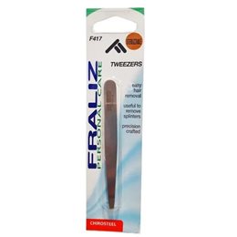 Fraliz Τσιμπιδάκι Φρυδιών με Λοξή Μύτη F417 Ασημί FRALIZ Πινέλα- Τσιμπιδάκια