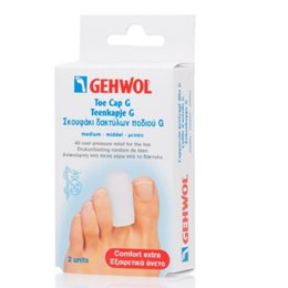 Gehwol Toe Cap G Medium 2τμχ GEHWOL Αυτοκόλλητα Επιθέματα Μικροτραυμάτων