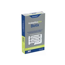 Quest Naturapharma Acidophilus Plus Biotix 30 κάψουλες QUEST Στομάχι-Έντερο