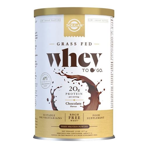 Solgar Whey To Go Protein Chocolate 377g