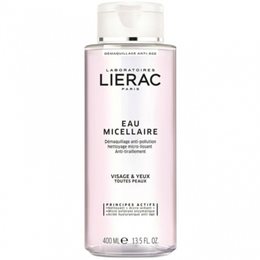Lierac Eau Micellaire, Διάλυμα Καθαρισμού Προσώπου & Ματιών 400ml LIERAC Καθαρισμός