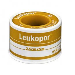 BSN Medical Leukopor 2.5cm x 5m LEUKOPOR Στερεωτικές Ταινίες