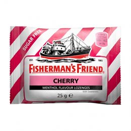 FISHERMAN S FR CHERRY ΚΑΡΑΜΕΛΕΣ 25GR FISHERMANS Πονόλαιμος-Βήχας