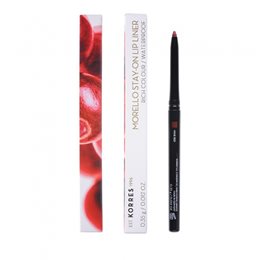 Korres Μorello Stay On Lip Liner 03 Wine Red KORRES Μολύβια Ματιών-Χειλιών