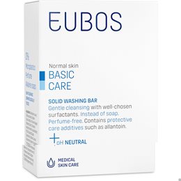 Eubos Blue Solid Washing Bar 125gr EUBOS Σαπούνια