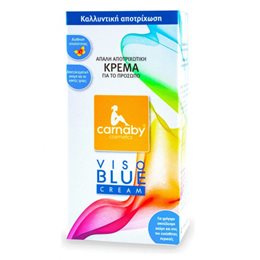 Carnaby Viso Blue Απαλή Αποτριχωτική Κρέμα Για Το Πρόσωπο, Μασχάλες & Μπικίνι 60ml CARNABY Αποτριχωτικά