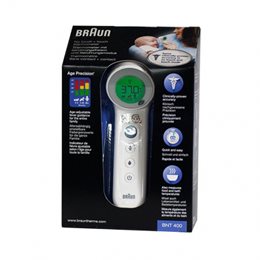 Braun BNT400 Ψηφιακό Θερμόμετρο Μετώπου με Υπέρυθρες Κατάλληλο για Μωρά BRAUN Θερμόμετρα