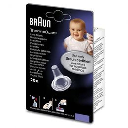 Braun Αξεσουάρ Ωτοσκοπίων Thermoscan LF40 Ανταλλακτικά Φίλτρα μιας Χρήσης 40τμχ BRAUN Θερμόμετρα