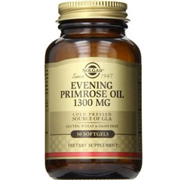 Solgar Evening Primrose Oil 1300mg, 30 μαλακές κάψουλες SOLGAR Αμινοξέα