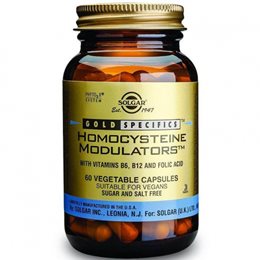 Solgar homocysteine modulators 60 φυτικές κάψουλες SOLGAR Καρδιά & Κυκλοφορικό