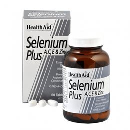 Health Aid Selenium Plus 60 ταμπλέτες HEALTH AID Μέταλλα-Ιχνοστοιχεία