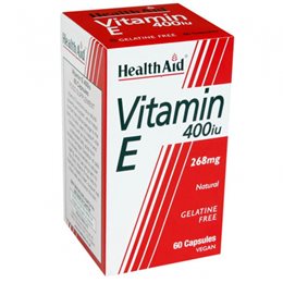 Health Aid Vitamin E 400IU 30 φυτικές κάψουλες HEALTH AID Bιταμίνη E