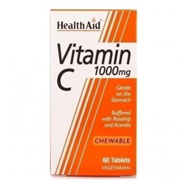 HEALTH AID VITAMIN C 1000MG ROSEHIP 30TABS HEALTH AID Bιταμίνη C