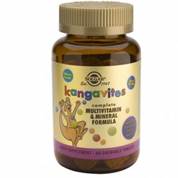 Solgar Kangavites Formula,60 μασώμενες ταμπλέτες Berry SOLGAR Παιδικά Συμπληρώματα