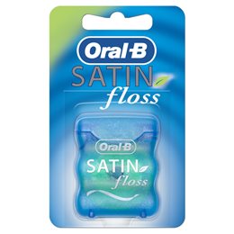 Oral-B Satin Floss Κερωμένο Οδοντικό Νήμα με Γεύση Μέντα 25m ORAL - B Νήματα