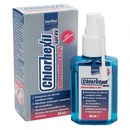 Intermed Chlorhexil 0.20% Spray Στοματικό Διάλυμα κατά της Πλάκας 60ml CHLORHEXIL Στοματικά Διαλύματα