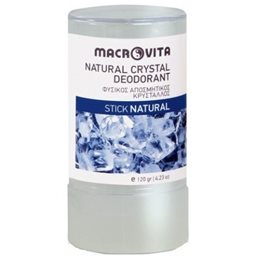 Macrovita Stick Φυσικός Αποσμητικός Κρύσταλλος Stick 120gr MACROVITA Αποσμητικά