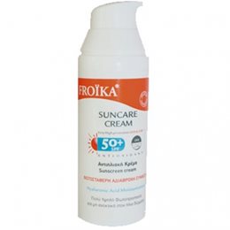 Froïka Suncare Cream Αντηλιακή Κρέμα Προσώπου Spf50 50ml FROIKA Αντηλιακά Προσώπου