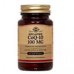 Solgar Vegeterian CoQ-10 100mg 30 μαλακές κάψουλες SOLGAR Ενέργεια Τόνωση