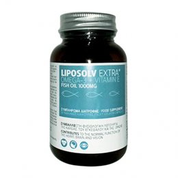 SJA Pharm Liposolv Extra Omega-3 1000mg Συμπλήρωμα Διατροφής με Ωμέγα Λιπαρά Οξέα, 30 Κάψουλες LIPOSOLV Αμινοξέα