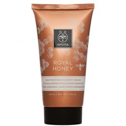 Apivita Royal Honey Moisturizing Body Cream Πλούσια Κρέμα Ενυδάτωσης Σώματος με Μέλι 150ml APIVITA Ενυδάτωση