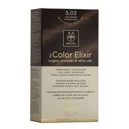 Apivita My Color Elixir 5.03 Καστανό Ανοιχτό Φυσικο Μελί APIVITA Βαφές Μαλλιών