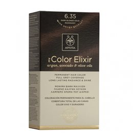 APIVITA My Color Elixir 6.35 Ξανθό Σκούρο Μελί Μαονί APIVITA Βαφές Μαλλιών