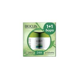 Bioclin Deo 24H Roll-On Αποσμητικό για Κανονική Εφίδρωση 2 x 50ml BIOCLIN Αποσμητικά