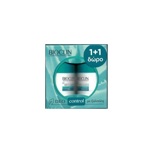 Bioclin Deo Control Alcohol Free Roll-On 2 x 50ml