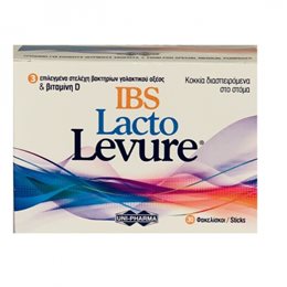 LactoLevure IBS Συμπλήρωμα Προβιοτικών, 30 Φακελίσκοι LACTO LEVUR Στομάχι-Έντερο