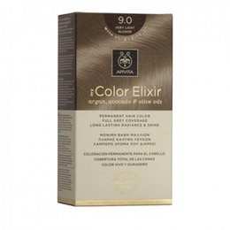 Apivita My Color Elixir No9,0 Ξανθό Πολύ Ανοιχτό Κρέμα Βαφή Σε Σωληνάριο 50ml - Ενεργοποιητής Χρώματος 75ml APIVITA Βαφές Μαλλιών