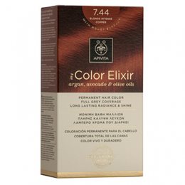 Apivita My Color Elixir 7.44 Ξανθό Έντονο Χάλκινο APIVITA Βαφές Μαλλιών