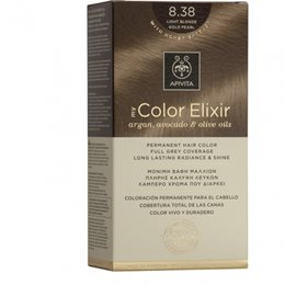 APIVITA My Color Elixir 8.38 Ξανθό Ανοιχτό Μελί Περλέ APIVITA Βαφές Μαλλιών