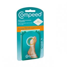 Compeed Επιθέματα Για Κότσια 5τμχ COMPEED Αυτοκόλλητα Επιθέματα Μικροτραυμάτων