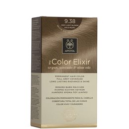 Apivita My Color Elixir 9.38 Ξανθό Πολύ Ανοιχτό Μελί Περλέ 125ml APIVITA Βαφές Μαλλιών