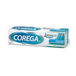 Corega 3D Hold Neutral 40g COREGA Τεχνητή Οδοντοστοιχία