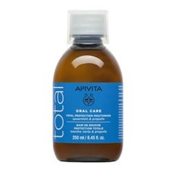 Apivita Natural Dental Care Total Φυσικό Στοματικό Διάλυμα με Δυόσμο & Πρόπολη 250ml APIVITA Στοματικά Διαλύματα