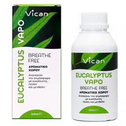 Vican Eucalyptus Vapo Breathe Free Αρωματικό Χώρου,100ml VICAN Διάφορα