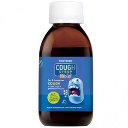 Frezyderm Frezyderm Cough Syrup Kids Σιρόπι για τον Ξηρό και Παραγωγικό Βήχα,182gr FREZYDERM Πονόλαιμος-Βήχας
