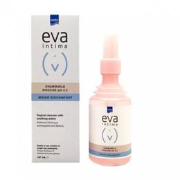 Intermed Eva Intima Chamomile Douche pH 4.2 Minor Discomfort - Κολπική Πλύση Με Καταπραϋντική Δράση 147ml EVA Καθαρισμός-Φροντίδα