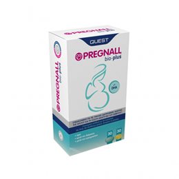 Quest Pregnall Bio Plus 30 κάψουλες & 30 ταμπλέτες QUEST Εγκυμοσύνη & Θηλασμός