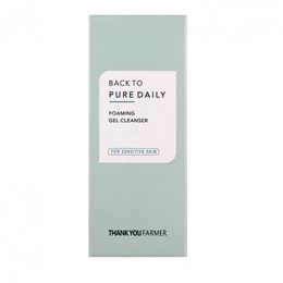 Thank You Farmer Back to Pure Daily Foaming Gel Cleansing-Αφρώδες Τζελ Καθαρισμού Προσώπου,200ml THANK YOU FARMER Καθαρισμός