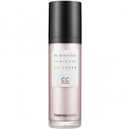 Thank You Farmer Be Beautiful Luminous CC Cream Κρέμα Λάμψης που Διορθώνει το Τόνο της Επιδερμίδας & Χαρίζει Μεταξένια Υφή 40ml THANK YOU FARMER Make-Up