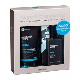 Medisei Panthenol Extra Promo His Perfect Unboxing Men Eau De Toilette 50ml & Δώρο Men After Shave Balm 75ml PANTHENOL EXTRA After Shave